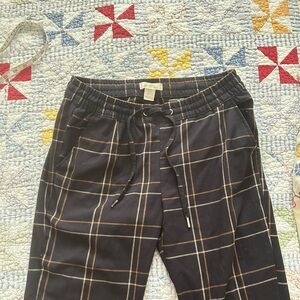 Women’s Plaid Drawstring Pants